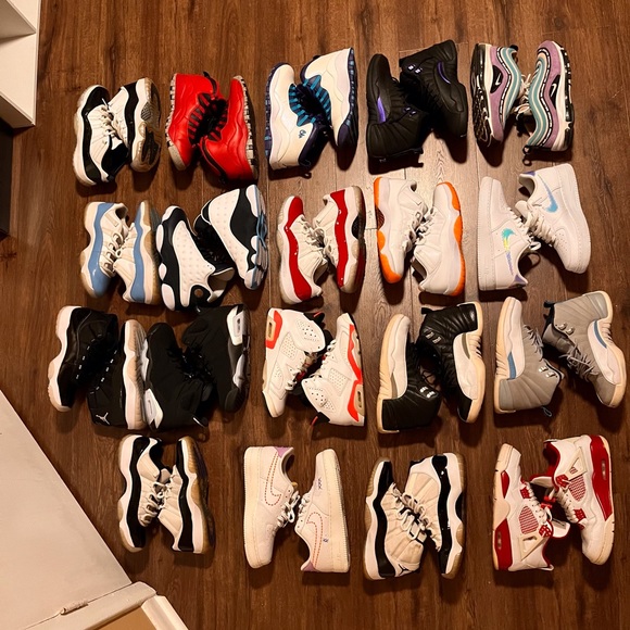 Jordan Retro Jordans 4 6 10 11 12 13 low high Nike Air Force 1 AIr Max 97 - Picture 8 of 11